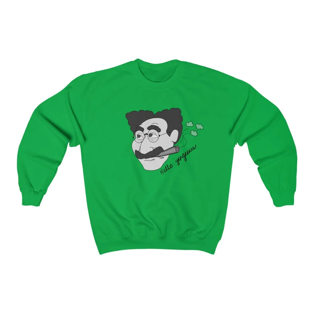 Hello Gorgeous Unisex Heavy Blend™ Crewneck Sweatshirt
