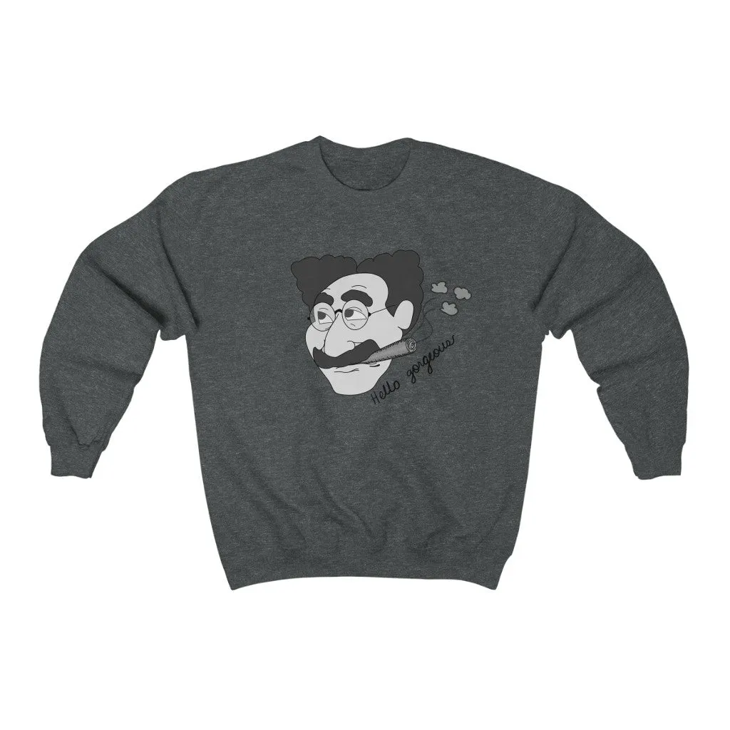 Hello Gorgeous Unisex Heavy Blend™ Crewneck Sweatshirt