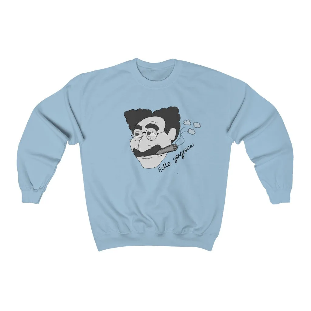 Hello Gorgeous Unisex Heavy Blend™ Crewneck Sweatshirt