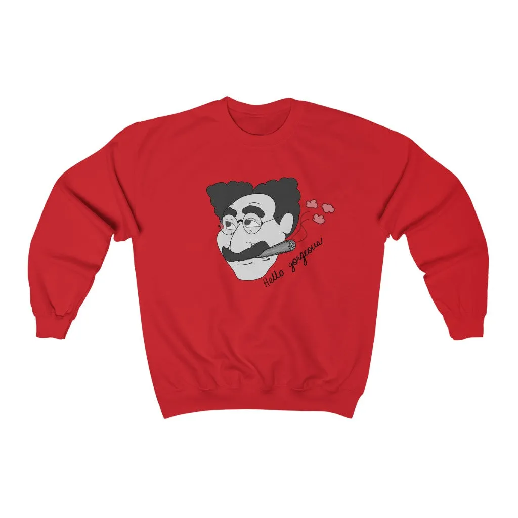 Hello Gorgeous Unisex Heavy Blend™ Crewneck Sweatshirt